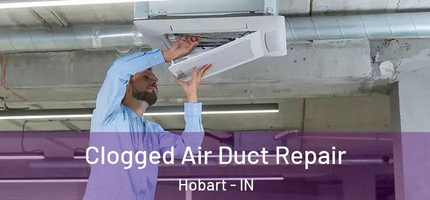  Clogged Air Duct Repair Hobart - IN